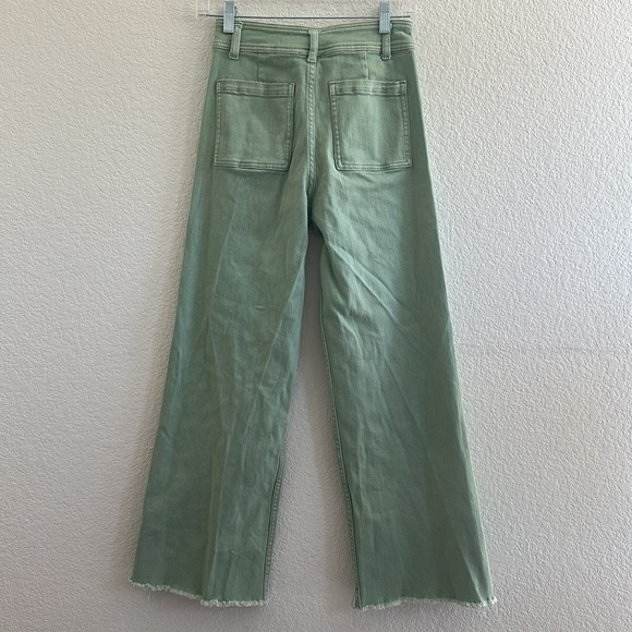 MIOU MUSE - STRAIGHT WIDE LEG DENIM PANTS - Picture 8 of 10